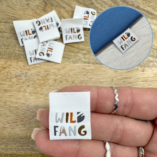 Weblabels Wildfang 4er Set