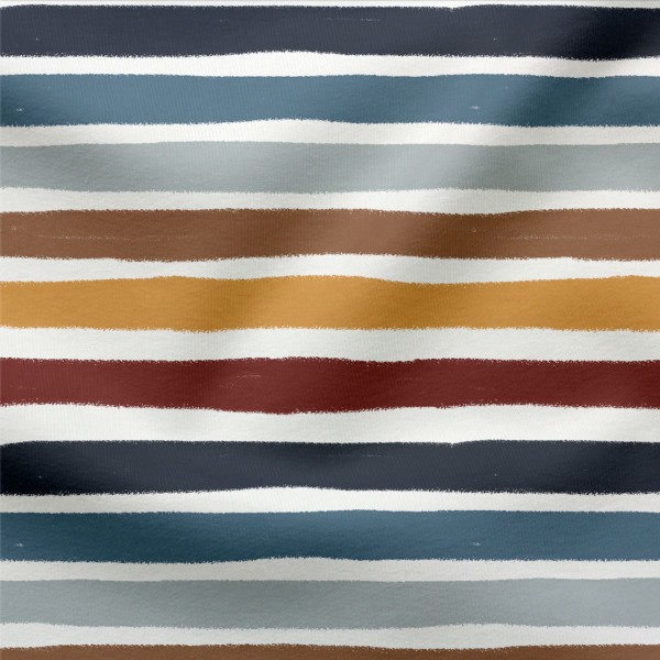 Babyrib Mixed Stripes Blue Neutral Rest 50 cm