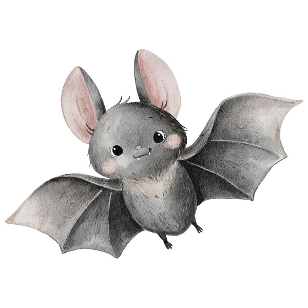 Bügelbild Little Bat Medium