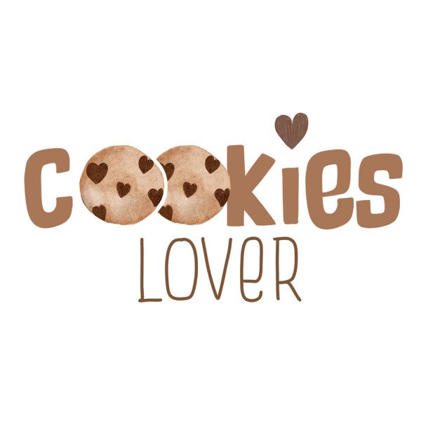 Bügelbild Cookies Lover MAXI