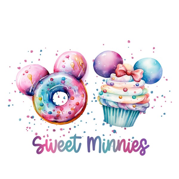 Bügelbild Sweet Minnies Maxi