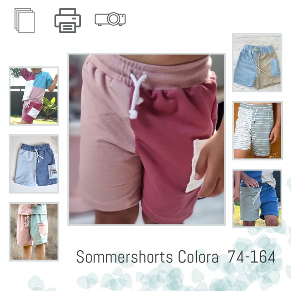 Schnittmuster Sommershorts Colora