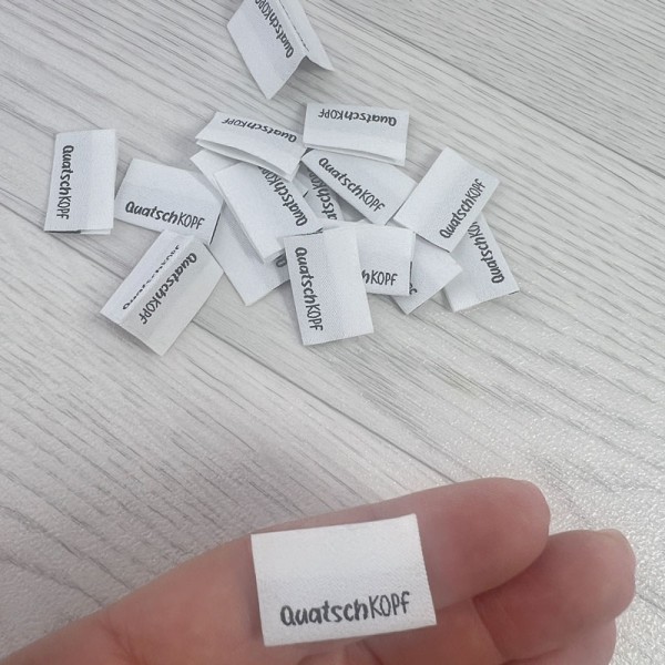 Weblabels Quatschkopf 4er Set