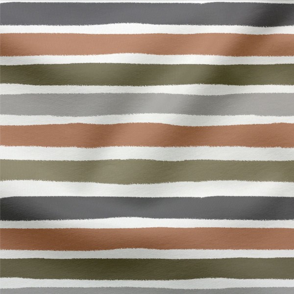 Babyrib Mixed Stripes Neutral Green Rest 50 cm