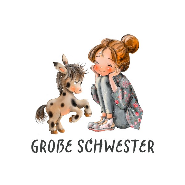 Bügelbild Ella´s große Schwester Medium