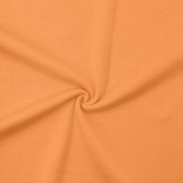 Bündchenstoff Pastellorange 2238