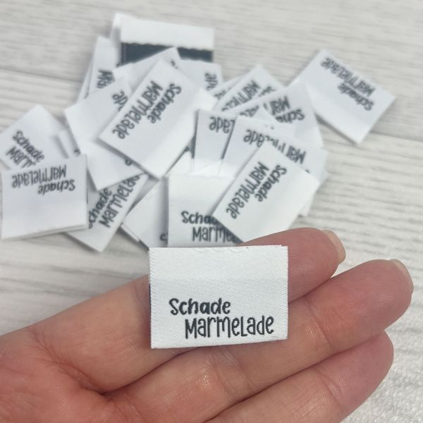 Weblabels Schade Marmelade 4er Set